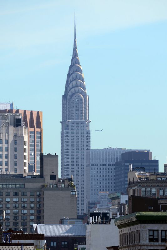 06 Chrysler Building From NYU Library At New York Washington Square Park